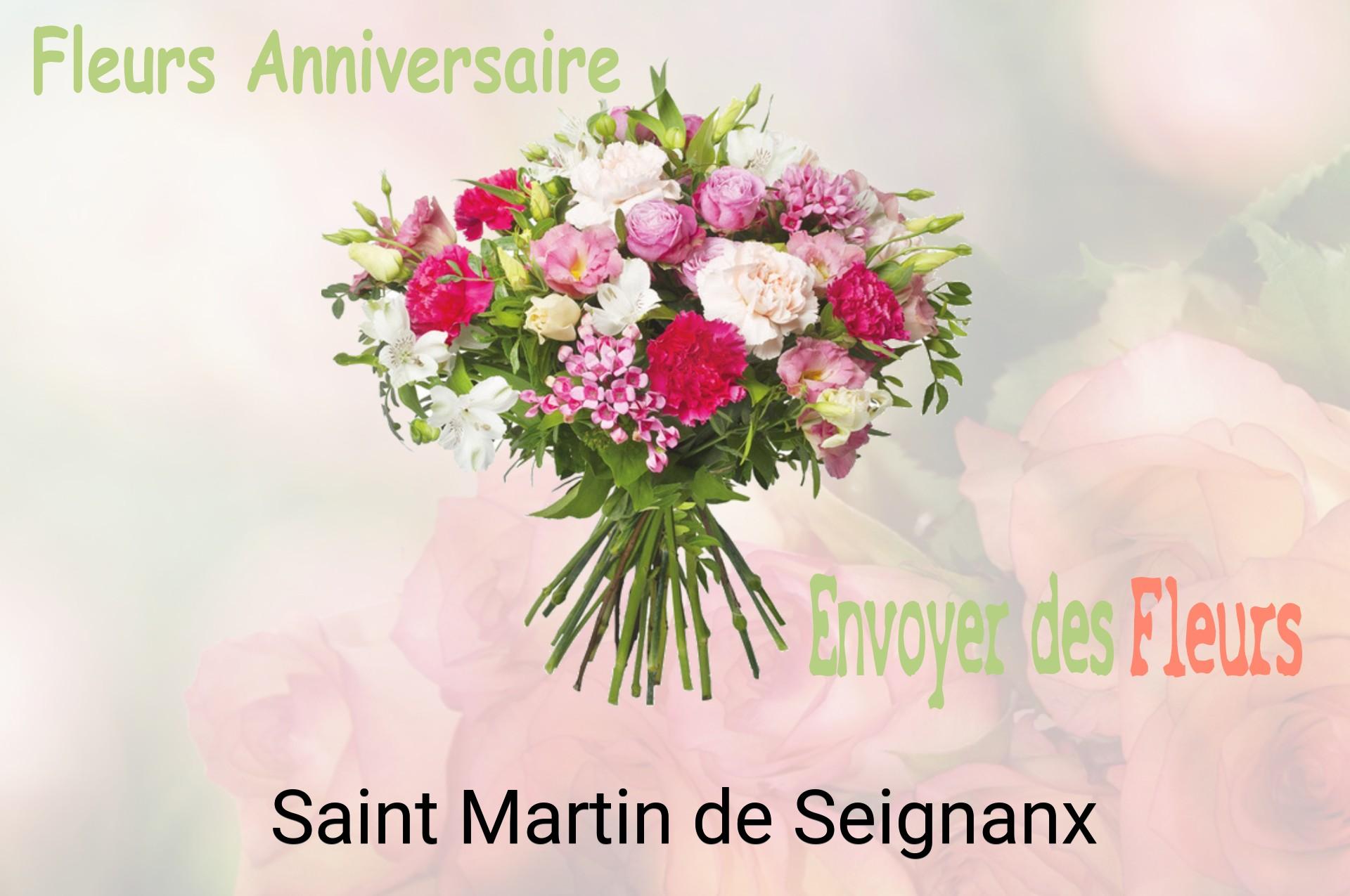 Bouquet de fleurs d’anniversaire livré à Saint-Martin-de-Seignanx